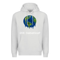 Dove Grey environmental climate change still debating summer Premium Hoodie - SnappyArt