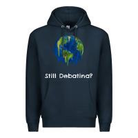 Navy environmental climate change still debating summer Premium Hoodie - SnappyArt