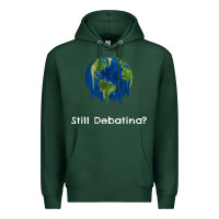 Sports Green environmental climate change still debating summer Premium Hoodie - SnappyArt
