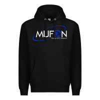 Black design mufon mutual ufo network hdb gift for men a Premium Hoodie - SnappyArt
