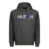 Charcoal Heather design mufon mutual ufo network hdb gift for men a Premium Hoodie - SnappyArt