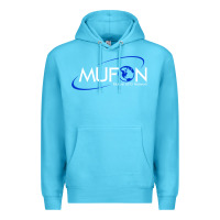 Ocean Blue design mufon mutual ufo network hdb gift for men a Premium Hoodie - SnappyArt