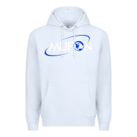 White design mufon mutual ufo network hdb gift for men a Premium Hoodie - SnappyArt