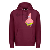 Burgundy Patrick Classic Premium Hoodie - SnappyArt