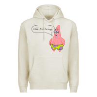 Oatmeal Heather Patrick Classic Premium Hoodie - SnappyArt