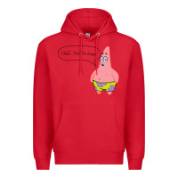 Red Patrick Classic Premium Hoodie - SnappyArt