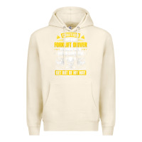 Tofu forklift operator get out of my way forklift driver t shirt Premium Hoodie - SnappyArt