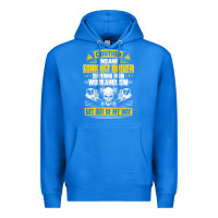 True Royal forklift operator get out of my way forklift driver t shirt Premium Hoodie - SnappyArt