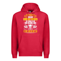 Cardinal forklift operator get out of my way forklift driver t shirt Premium Hoodie - SnappyArt