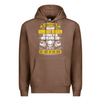 Chestnut forklift operator get out of my way forklift driver t shirt Premium Hoodie - SnappyArt