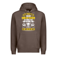 Coffee forklift operator get out of my way forklift driver t shirt Premium Hoodie - SnappyArt