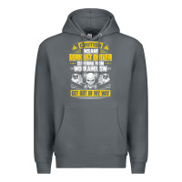 Rock forklift operator get out of my way forklift driver t shirt Premium Hoodie - SnappyArt