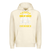 Sandshell forklift operator get out of my way forklift driver t shirt Premium Hoodie - SnappyArt