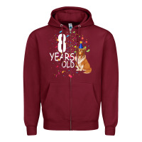 Burgundy 8 years old Zipper Hoodie - Bettercallsaul