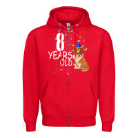 Red 8 years old Zipper Hoodie - Bettercallsaul