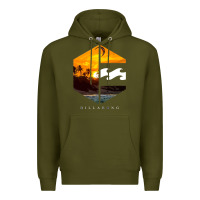 Army Green billabong Premium Hoodie - SnappyArt