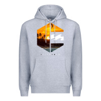 Heather Grey billabong Premium Hoodie - SnappyArt