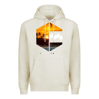 Oatmeal Heather billabong Premium Hoodie - SnappyArt