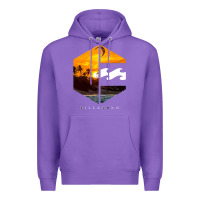 Purple billabong Premium Hoodie - SnappyArt