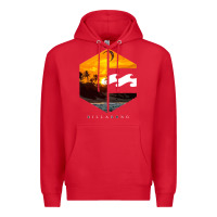 Red billabong Premium Hoodie - SnappyArt