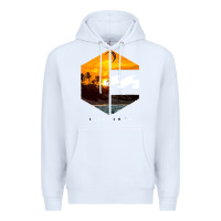 White billabong Premium Hoodie - SnappyArt