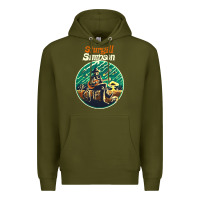 Army Green sturgill simpson retro Premium Hoodie - SnappyArt
