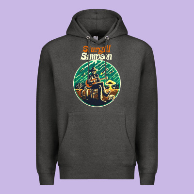 Sturgill Simpson Retro Premium Hoodie Designed By Snappyart