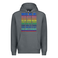 Rock Vote As If Your Life Depends On It Human Rights Premium Hoodie - SnappyArt