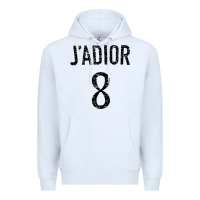 White j adior Premium Hoodie - SnappyArt
