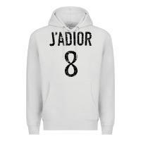 Dove Grey j adior Premium Hoodie - SnappyArt