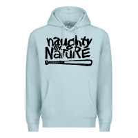 Blue Mist naughty by nature Premium Hoodie - SnappyArt