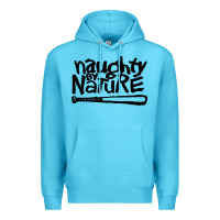 Ocean Blue naughty by nature Premium Hoodie - SnappyArt