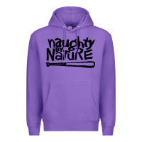 Purple naughty by nature Premium Hoodie - SnappyArt