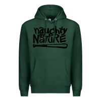 Sports Green naughty by nature Premium Hoodie - SnappyArt