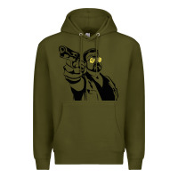Army Green big lebowski Premium Hoodie - SnappyArt