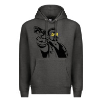 Charcoal Heather big lebowski Premium Hoodie - SnappyArt
