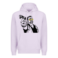 Lilac big lebowski Premium Hoodie - SnappyArt