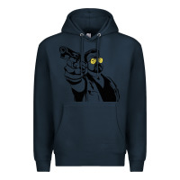 Navy big lebowski Premium Hoodie - SnappyArt