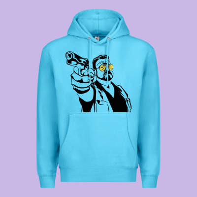 Big Lebowski Premium Hoodie Designed By Snappyart