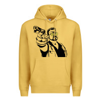 Antique Gold big lebowski Premium Hoodie - SnappyArt