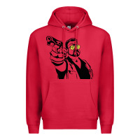 Cardinal big lebowski Premium Hoodie - SnappyArt
