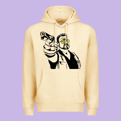 Big Lebowski Premium Hoodie Designed By Snappyart