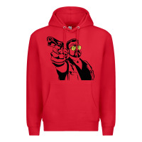 Red big lebowski Premium Hoodie - SnappyArt