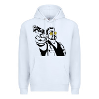 White big lebowski Premium Hoodie - SnappyArt