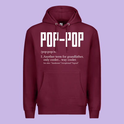 Pop Pop Gifts Grandpa Fathers Day Pop-pop Premium Hoodie Designed By Snappyart
