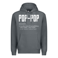 Rock Pop Pop Gifts Grandpa Fathers Day Pop-Pop Premium Hoodie - SnappyArt