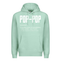 Seafoam Pop Pop Gifts Grandpa Fathers Day Pop-Pop Premium Hoodie - SnappyArt