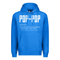 True Royal Pop Pop Gifts Grandpa Fathers Day Pop-Pop Premium Hoodie - SnappyArt