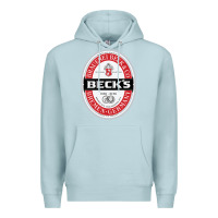Blue Mist Beck’s-Dark Premium Hoodie - SnappyArt