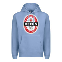 Colony Blue Beck’s-Dark Premium Hoodie - SnappyArt